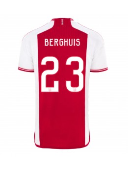 Moški Nogometna dresi replika Ajax Steven Berghuis #23 Domači 2023-24 Kratek rokav